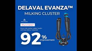 Find Out More About Delaval Evanza Milking Clusters