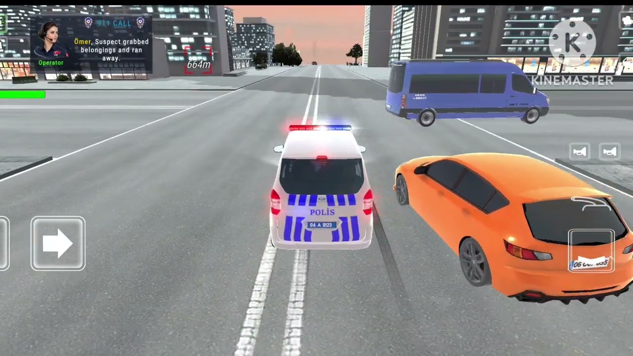 كمين دورية للشرطة على الطريق السريع👮🏻‍♂️🚓 وملاحقة السيارات المسرعة