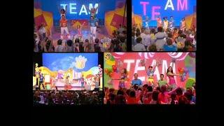 Hi-5  T.E.A.M  comparison (aus usa house)