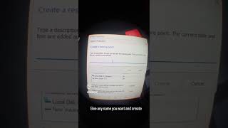 how to create restore point to keep everything safe in windows computer