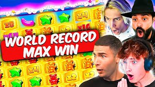 Sugar Rush Max Win: Top 5 World Record Wins (XQC, Roshtein, AyeZee - The Boys, Donde, Kazlic)