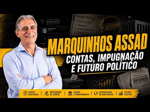 MARQUINHOS ASSAD ABRE O JOGO E REVELA O QUE NINGUÉM FALA SOBRE A POLÍTICA DE ANCHIETA