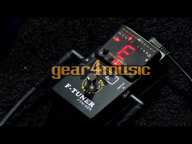 Тюнер хроматичний у вигляді гітарної педалі ефектів Belcat FTN-525 F-Tuner