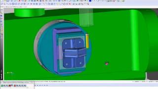 5 axis milling simulation .wmv