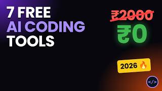 Best FREE AI Coding Tools 2026 | 7 Tools Ranked + Free Stack That Never Runs Out
