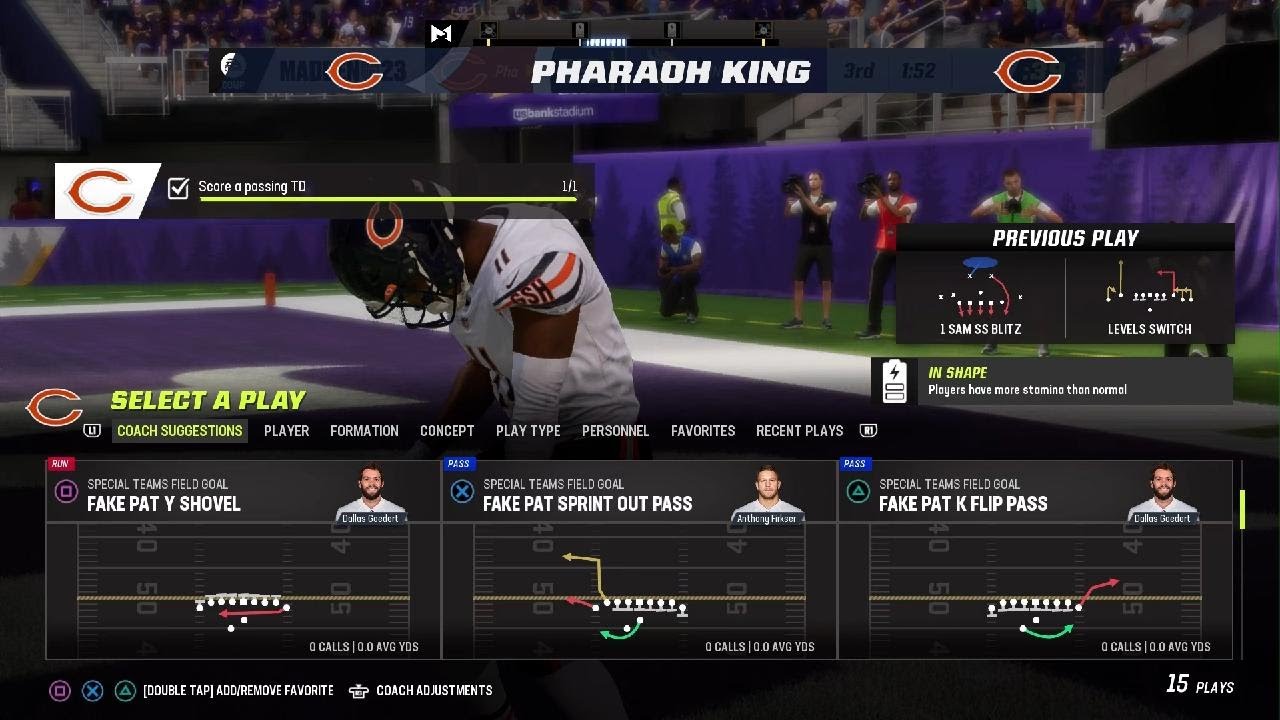 Madden NFL 23 Fake Field Goal YouTube