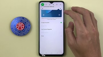 How to change lock screen application shortcuts on OPPO A57 Android 12