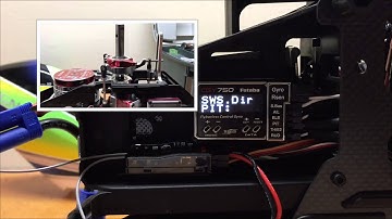 Futaba CGY750 V1.40 Setup Part 2: Swash Basic Menu