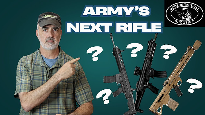 What rifle and caliber the Army should choose over the M7.
