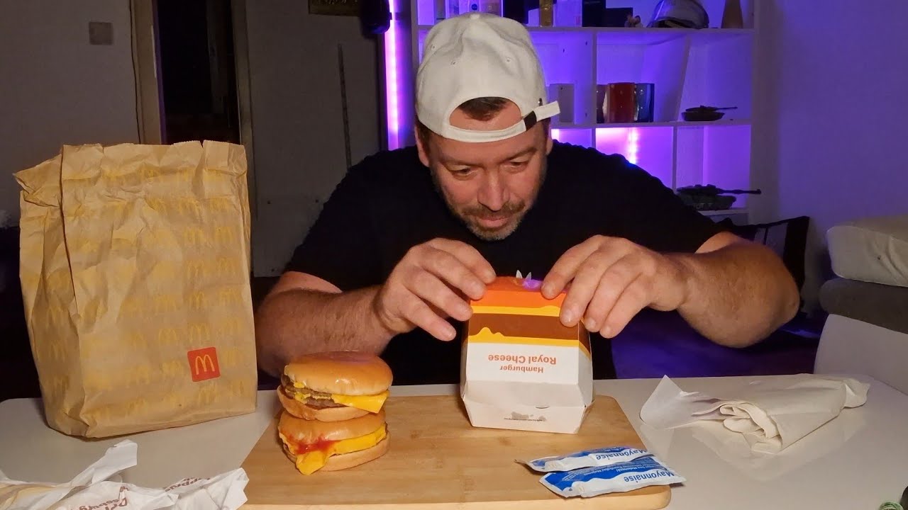 Diesen Burger von McDonald's esse ich zum ersten mal!