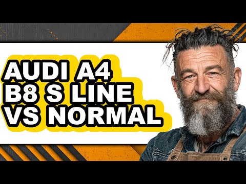 Audi A4 B8 S Line Vs Normal