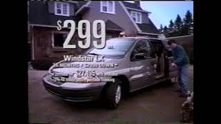 1999 Ford Windstar Minivan Commercial
