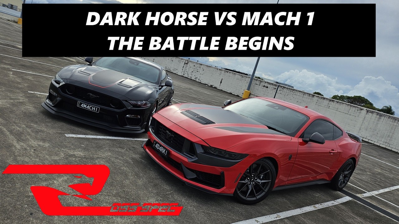 Dark Horse против Mach 1 | Битва начинается | 0-60 | Звук выхлопа | S650 против S550