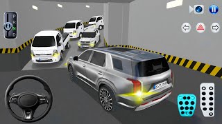New Palisade SUV Car Stuck in Parking Garage 🚗 | 3D Driving Class 2026 Car Game Gameplay screenshot 1