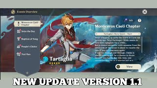 GENSHIN IMPACT NEW UPDATE VERSION 1.1 | AVAILABLE FOR ANDROID, IOS, PC, AND PS4 screenshot 2