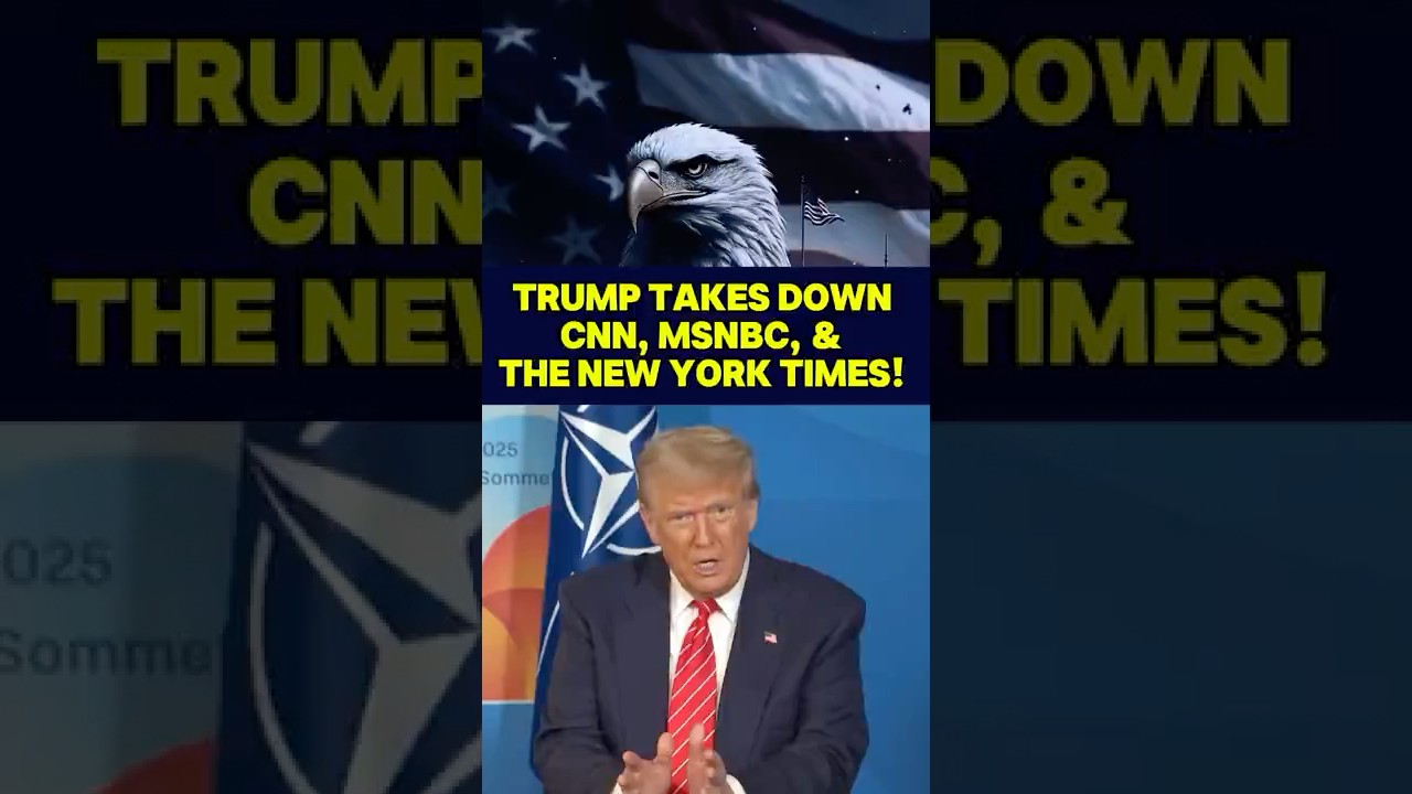 Трамп разгромил CNN, MSNBC и The New York Times на саммите НАТО! 🔥 