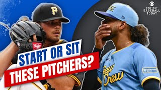 Start or Sit These 9 PITCHERS Including Jared Jones & Freddy Peralta!? | Fantasy Baseball Advice