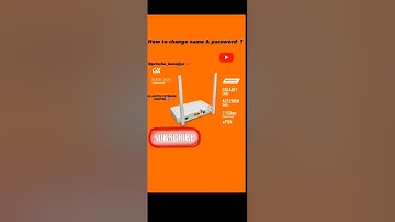 How to change wifi name and password GX ROUTER #airtel #networking #gx #router
