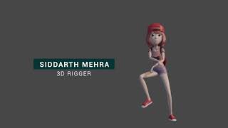 CG | 3D Student Rigging Reel 2018 | Siddarth Mehra