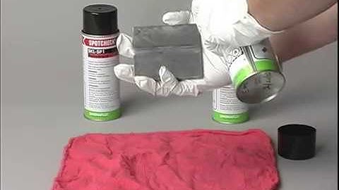 How to Do Visible NDT with Liquid Penetrant Inspection
