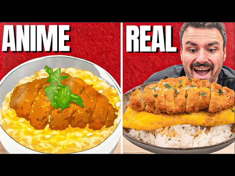 COCINE recetas de ANIME en la VIDA REAL