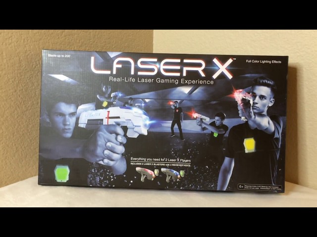 Laser X 2 Blasters Set for 2 Players Real-Life Laser Tag Gaming Experience  NEW 42409880166