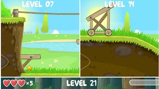 Red Ball 4: Cover Orange Ball Level 7, 14 & 21 Walkthrough Gameplay (1.1K Subs Special) screenshot 4