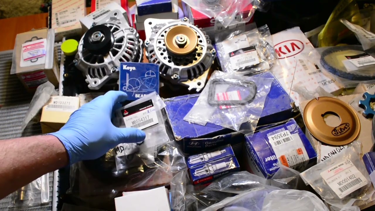 МегаКрутое ВИДЕО по подбору запчастей 🔧РЕМОНТУ🔨 для ДВС 4G63 DOHC (1G) 1987-94г❗❗❗ 