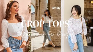 Crop Top Designs 🌼 | Lates tops 2023 | white | @hidy_ #white #croptop