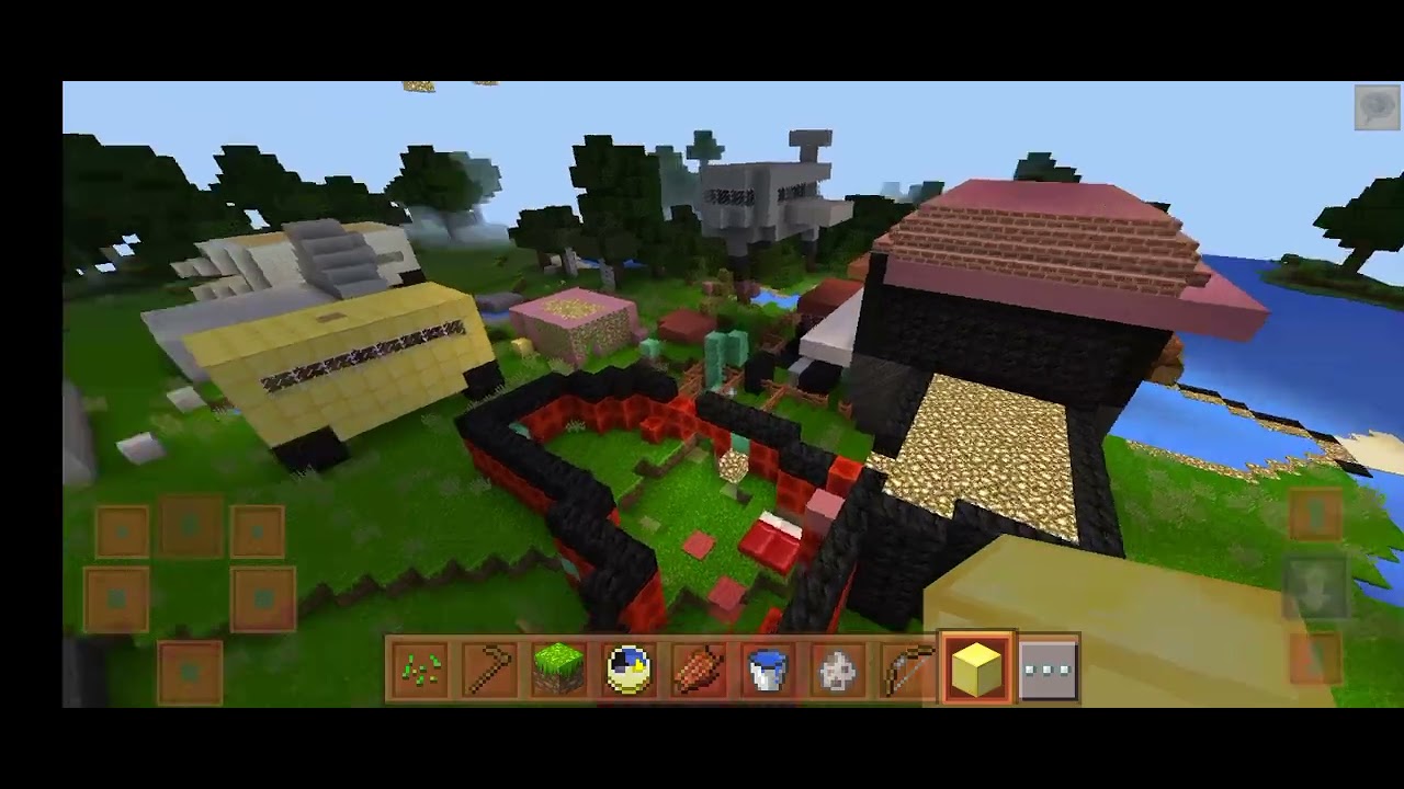 showing my minecraft kingdom part 1 - YouTube