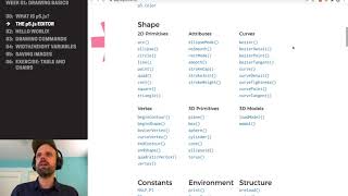 CP1: Drawing Basics – The p5.js Editor