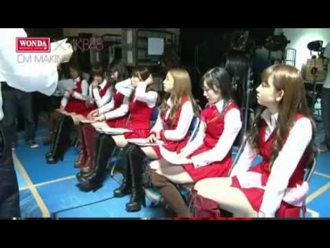 AKB48 × WONDA 「記者会見」CMメイキング