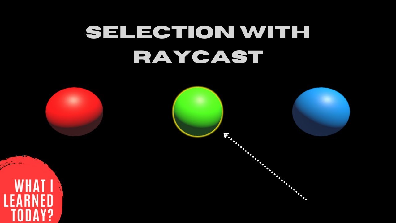Selection With Raycast in Unity | Urdu/Hindi - YouTube