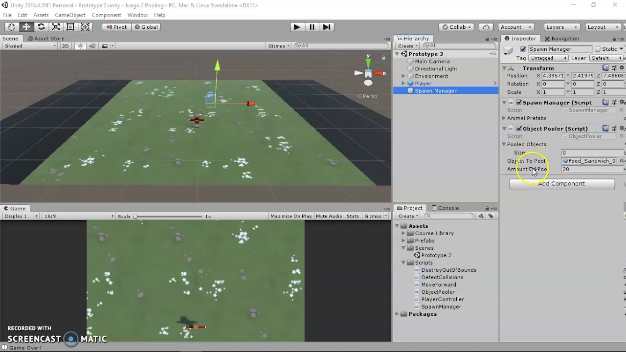 Curso de Unity - Pooling de objetos - YouTube