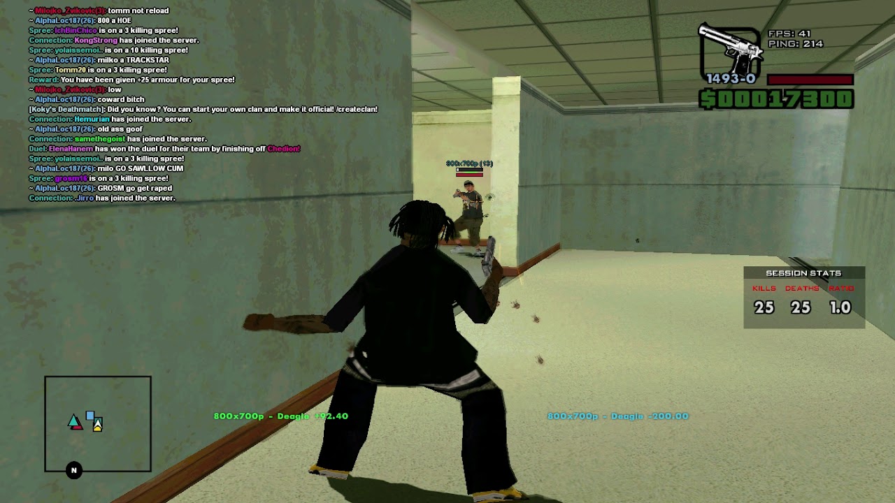 SAMP [0.3.DL] Koky's Deathmatch (LEGH UGHA)-Latihan aim