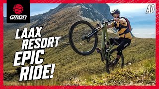 EPIC Mountain Adventure Ride! | Laax Resort Tour