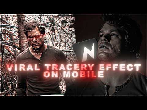 VIRAL TRACERY EFFECT TUTORIAL ON MOBILE | NODE VIDEO *FREE* + preset