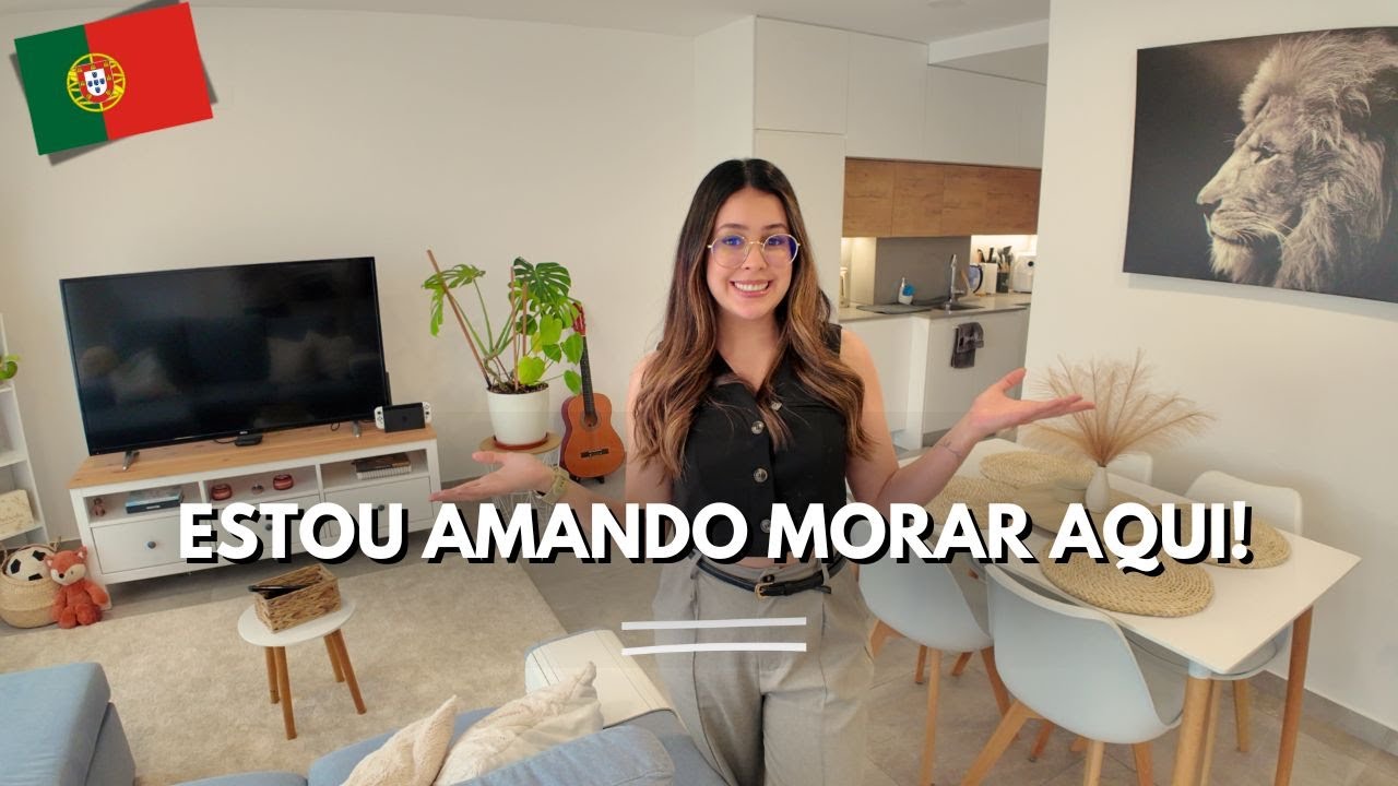 Veja Como ficou! -Tour ATUALIZADO  do meu Apartamento em PORTUGAL 2025
