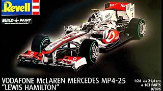 McLaren Mercedes MP4-25 Lewis Hamilton Revell 1/24 Full Video