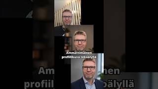 Ammattimainen profiilikuva työnhakuun tai muualle!