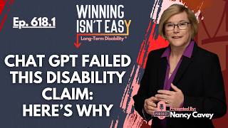 ERISA Disability Over 60? ChatGPT Will Steer You Wrong