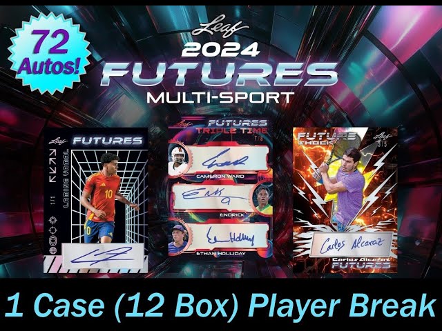 2024 Leaf FUTURES MULTISPORT 1 Case (12 Box) Player Break#1 eBay