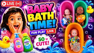 Rainbow Candy Bath 🛁🍭 LIVE Relaxing ASMR & Satisfying Sounds ✨ #asmr #live #satisfying #rainbow screenshot 1