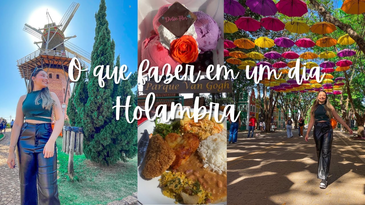 O QUE FAZER UM DIA EM HOLAMBRA| SORVETE DE FLOR, PREÇOS,RESTAURANTE ,DICAS, PONTOS TURÍSTICOS E +