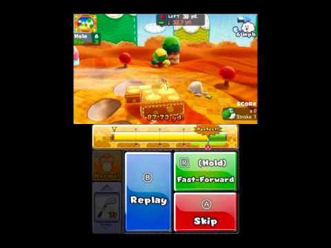 Mario Golf: World Tour Demo Playthrough