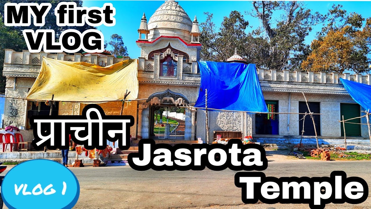 Jasrota Temple || काली माता मंदिर जसरोट्टा || My First Vlog   || Druva Clan