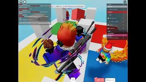 playing simon says on blockate (very nice people)