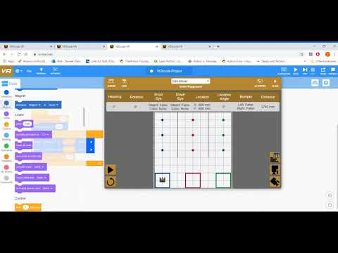 Virtual Robotics Tutorial 11: Using Variables in Function definition - 10th Challenge