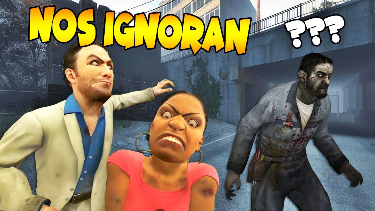 Los Zombis Nos Ignoran - Left 4 Dead 2 Retos Loquendo!!