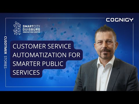 Customer Service Automation with Cognigy.AI for smarter public services